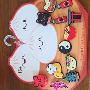 12 Pack Clog charms NWT